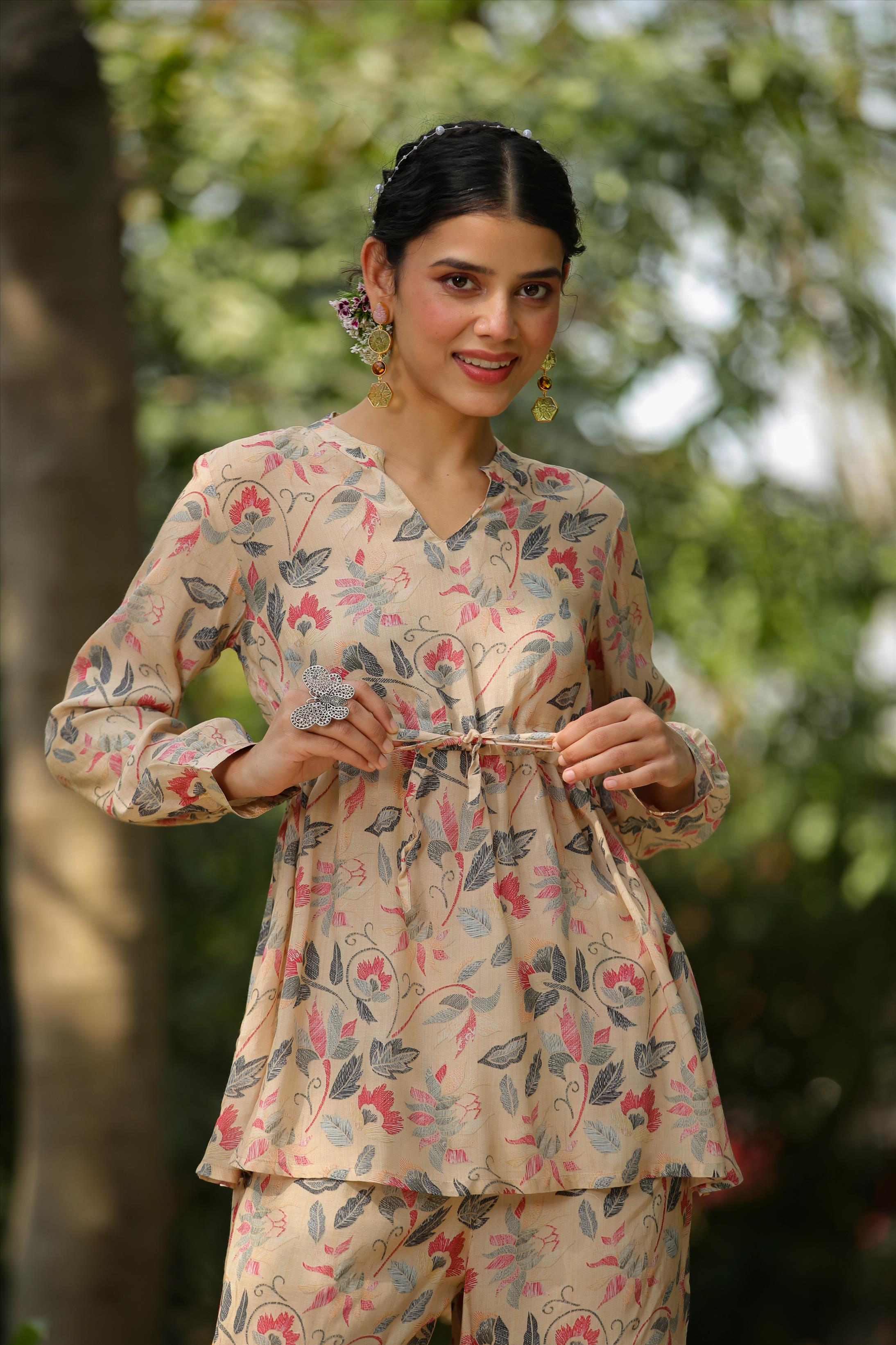 Details more than 176 peplum kurti with palazzo latest